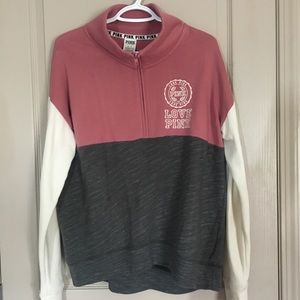 Vs PINK half zip